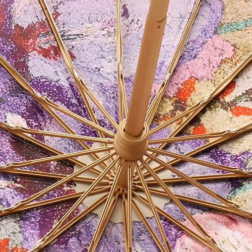 梅雨もUV対策も楽しくなる！花咲く名画のような日傘／選べる4柄