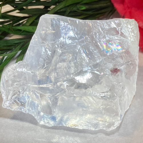 レインボー アイスデビル 氷水晶 クリスタル 原石 氷の悪魔