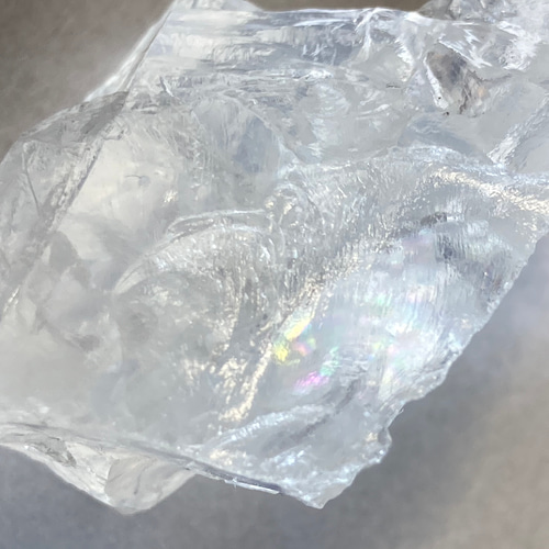 レインボー アイスデビル 氷水晶 クリスタル 原石 氷の悪魔
