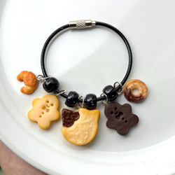 じゃらじゃらキーホルダー フェイクスイーツ 食品サンプル クッキー