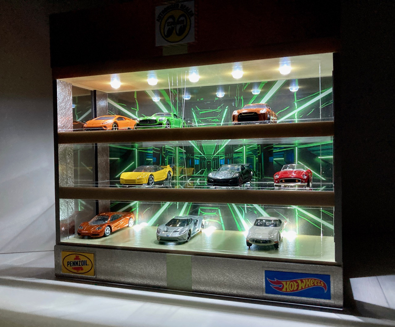 1/18〜1/64展示可・壁面間接照明・ディスプレーBOX / ネオジオラマ 1/18〜1/64展示可・壁面間接照明・ディスプレーBOX / ネオ
