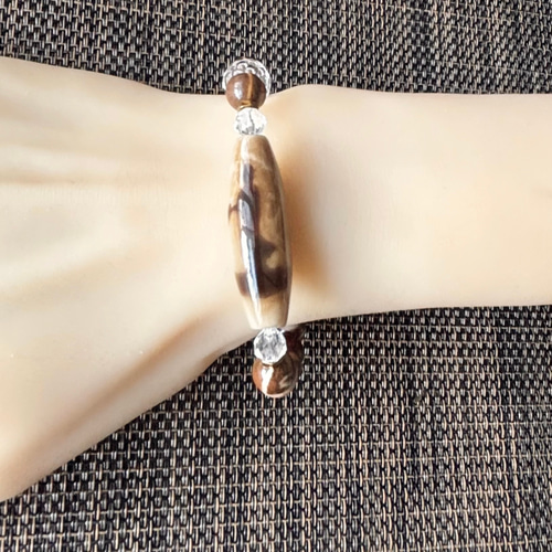 開光 如意観音天珠 ブレスレット dzi ＊ ΚΑйON ＊ 通販 19462710