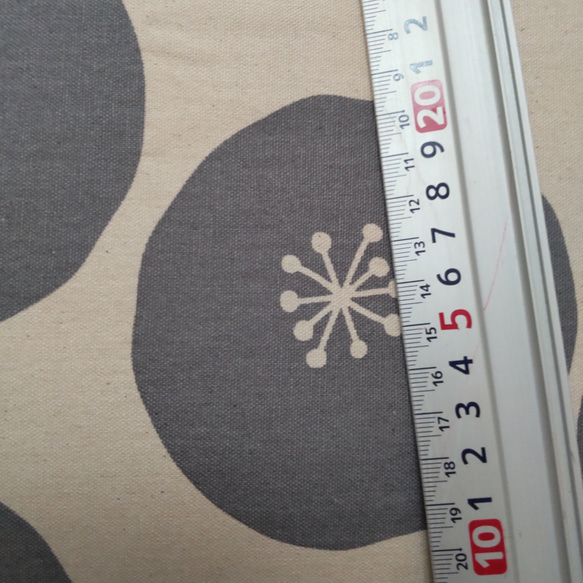 座布団カバー　わたげ　グレー 5枚目の画像