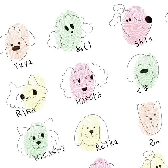 結婚証明書　ゲスト参加型　　結婚式　人前式　犬　いぬ　dog  　　072 1枚目の画像