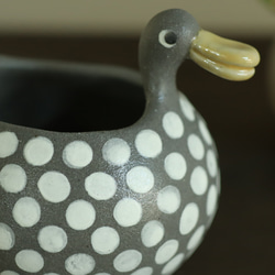 渡り鳥 / ドット（ミニ）植木鉢 3枚目の画像