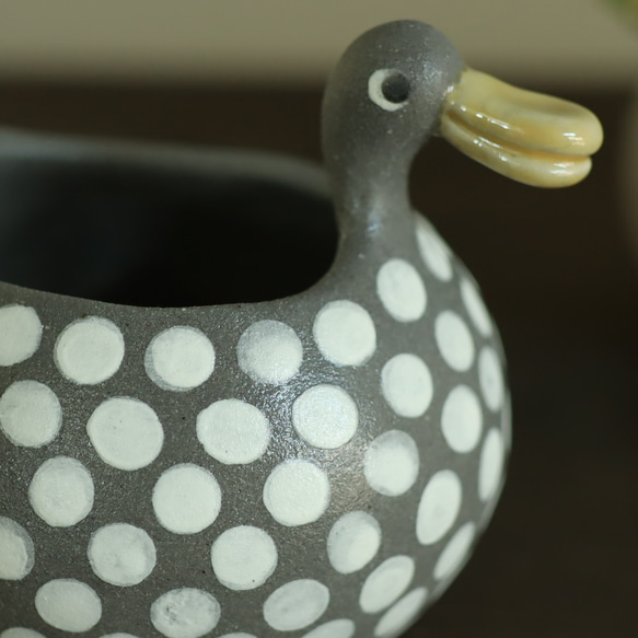 渡り鳥 / ドット（ミニ）植木鉢 3枚目の画像