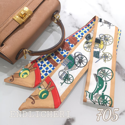 リボンスカーフ バッグスカーフ バッグチャーム バッグチャーム