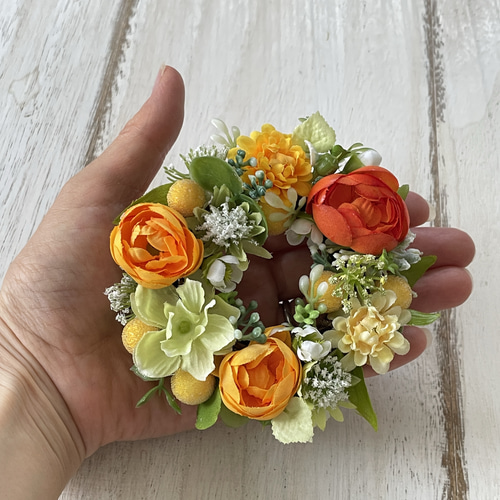 ビタミンカラーの元気いっぱい大きいリース Amazon｜大きめ 元気いっぱい！ビタミンカラーのフルーツリース