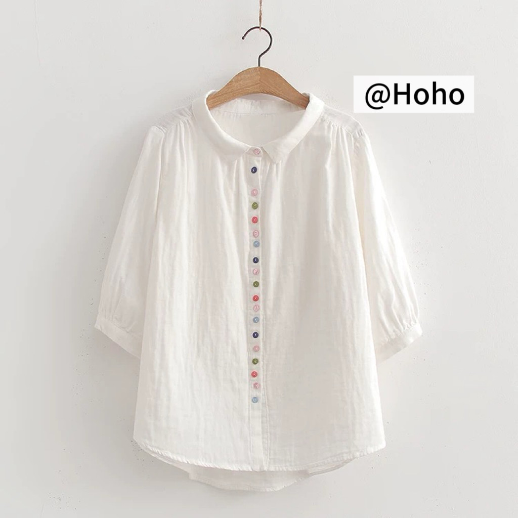 綿100％ ブラウス レディース シャツ
