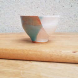 猪口【碧の湖】小　おちょこ 3枚目の画像