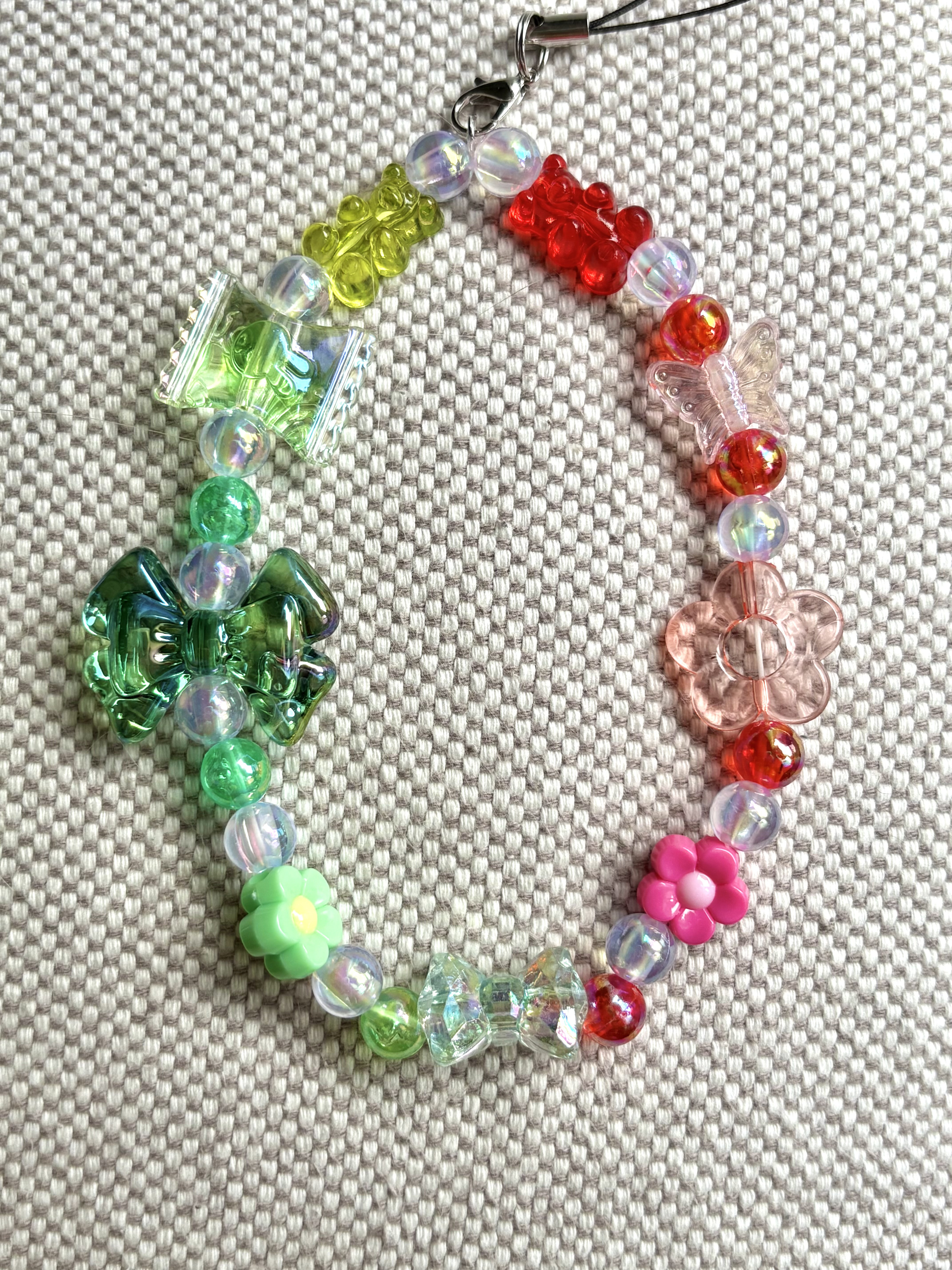 一点もの】ときめき♡ビーズキーホルダー 推し活 推し活グッズ ビーズ