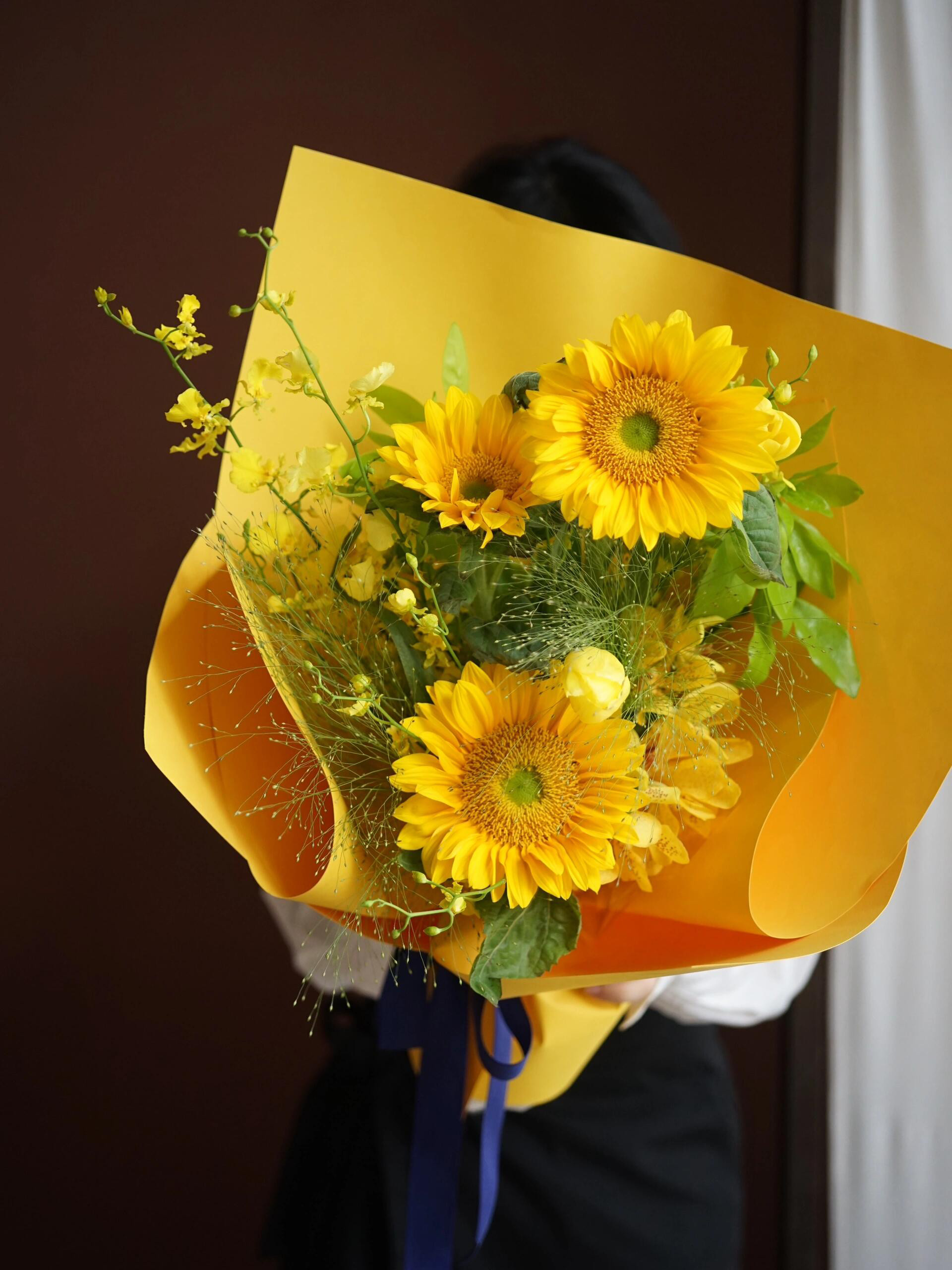 夏の陽だまり｜元気を贈るひまわりの花束【誕生日・お祝い・感謝に】