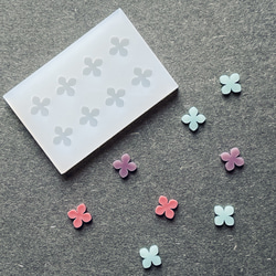No.584 紫陽花E　シリコンモールド　型　レジン　アジサイ　花 2枚目の画像