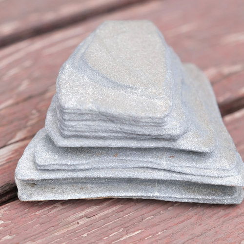 鑑賞石 玄海真黒石 土坡石 水石 鑑賞石 天然石 真黒石 希少石 - メルカリ