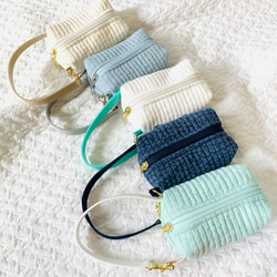 nubiが選べる　ビタット付き　ウェットティシュミニポーチ　H8W11D3ヌビポーチ　ヌビ　ウェットティッシュケース 　 3枚目の画像