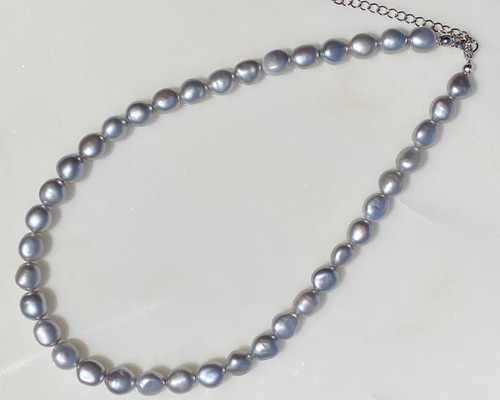 遺品整理 生前整理 グレー バロックパールネックレス 遺品整理 生前整理 グレー バロックパールネックレス