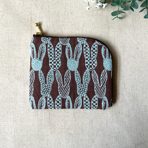 ミナペルホネン　ポンピア　ミニ財布　ケース　ポーチ ミナペルホネン ポンピア ミニ財布 コインケース ポーチ その他ミニ