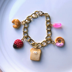 じゃらじゃらキーホルダー フェイクスイーツ 食品サンプル クッキー