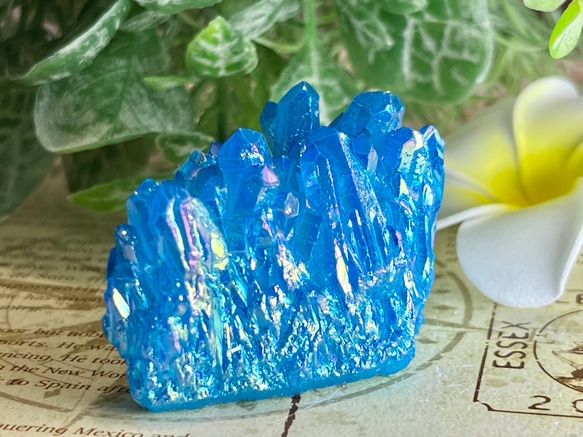 オーラの浄化✨　オーラ　水晶　原石　クラスター　クリスタル　3個セット 楽天市場】オーラクリスタル ポイント Mサイズ 選べる 原石 水晶