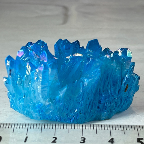 アクアオーラ　オーラ水晶　クリスタル　クラスター　原石 潜在意識の解放✨ アクア オーラ水晶 クリスタル クラスター