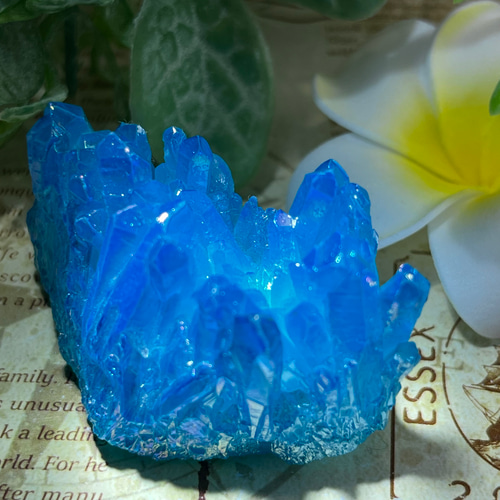 潜在意識の解放✨　アクア　オーラ水晶　クリスタル　クラスター　原石 潜在意識の解放✨ アクア オーラ水晶 クリスタル クラスター