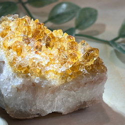 ビジネス運✨ シトリンクォーツ 黄水晶 原石 ラフストーン クラスター