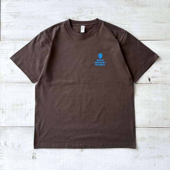 8GMいちごプリント Tシャツ（チャコールブラウン）【在庫限り】 7枚目の画像