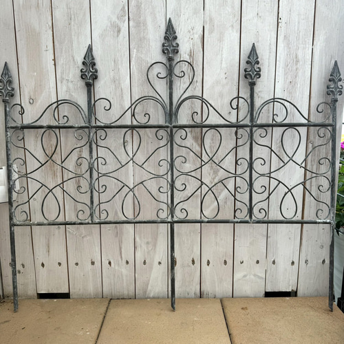 ガーデンフェンス フェンス イングリッシュガーデン アイアン シャビー