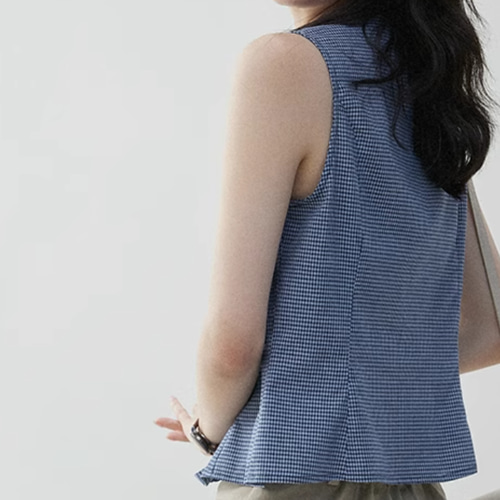 chopovalowenaチェック柄タンクトップ chopovalowenaチェック柄タンクトップ chopovalowenaチェック柄タンク