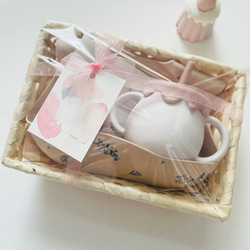 【ギフトセットver. 55】3点セット　おしゃぶりホルダー　シリコンスタイ　3way cup 名前入り　出産祝い　恐竜 2枚目の画像