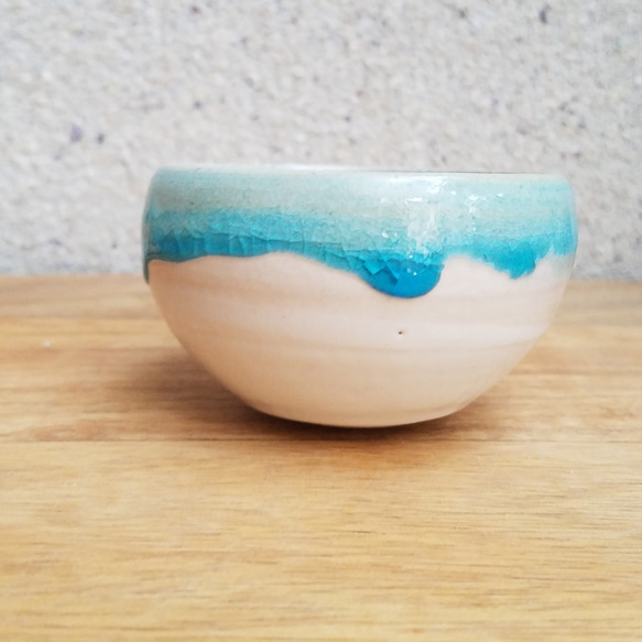 小鉢【小さな海がコロン】大　小物入れ　インテリア　 3枚目の画像