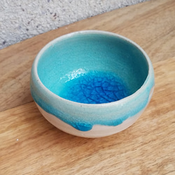 青と白の波模様 お猪口6cm5.5cm 青と白の波模様 お猪口6cm5.5cm 青と白の波模様