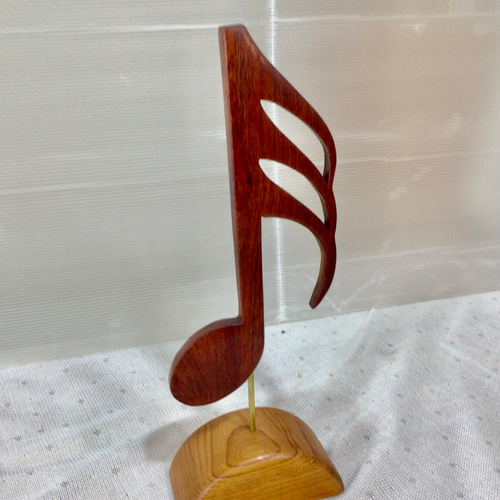 天然木 パープルハートの長い靴べら／ブビンガスタンド 一点物 手作り