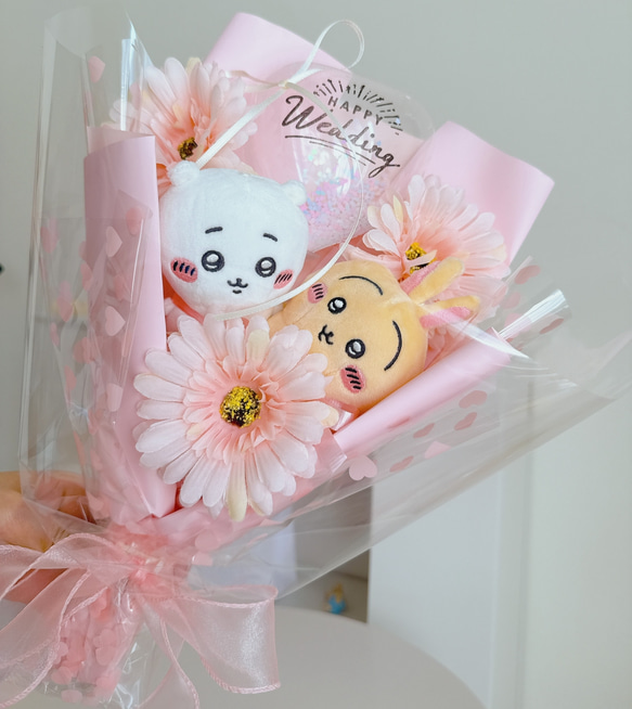 結婚式【卒業・卒園・誕生日・発表会】ぬいぐるみブーケ 選べる