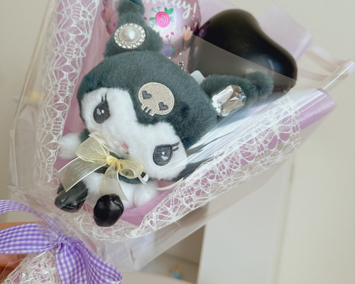 バルーンブーケ　ぬいぐるみ　卒業 d3a33a0877ec76b04612b9827f17c1