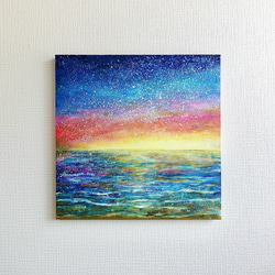 油絵 絵画 【エメラルドグリーンの海】 絵画 HR 通販 14348809