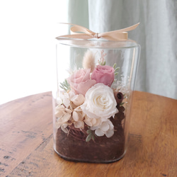 アーティフィシャル&プリザーブドフラワー ミックスアレンジメント