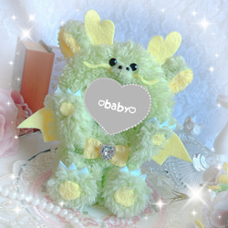 量産にゃんこฅ ˆ •͈ ·̫ •͈ ˆฅ（黄緑ver） ぬい服♡ 着ぐるみ