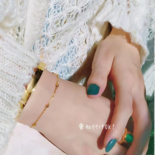 18k　チェーンデザインブレスレット au750. b003 18k チェーンデザインブレスレット au750. b003 18k チェーンデザイン