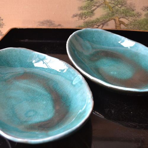 お得なセット！】カレー皿（ターコイズ）お得な2枚セット パスタ皿