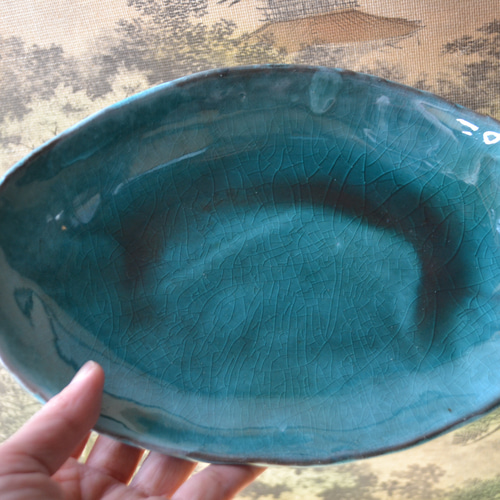 お得なセット！】カレー皿（ターコイズ）お得な2枚セット パスタ皿