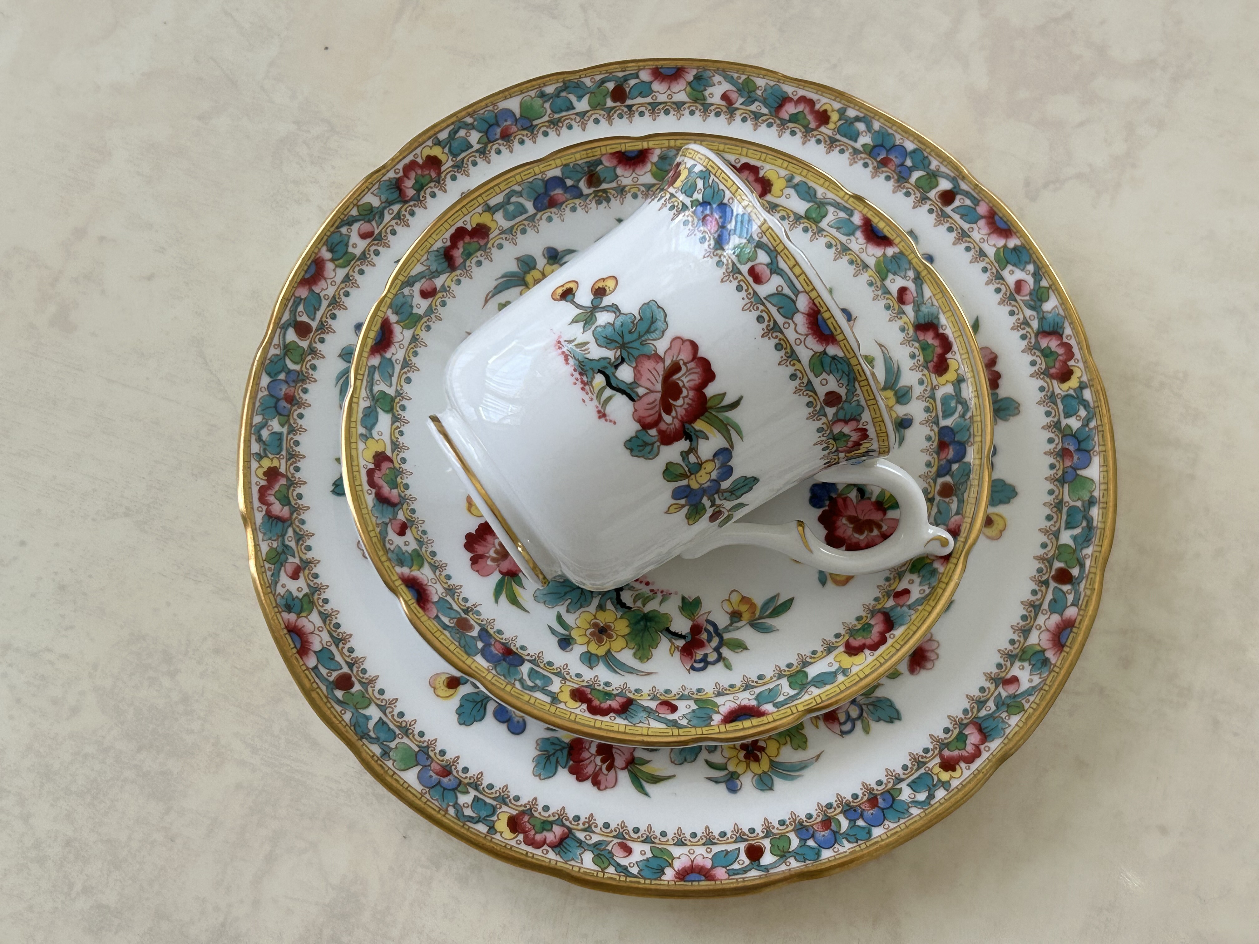 陶器 コールポート COALPORT ミングローズ MingRose 大皿 6枚 【公式通販】