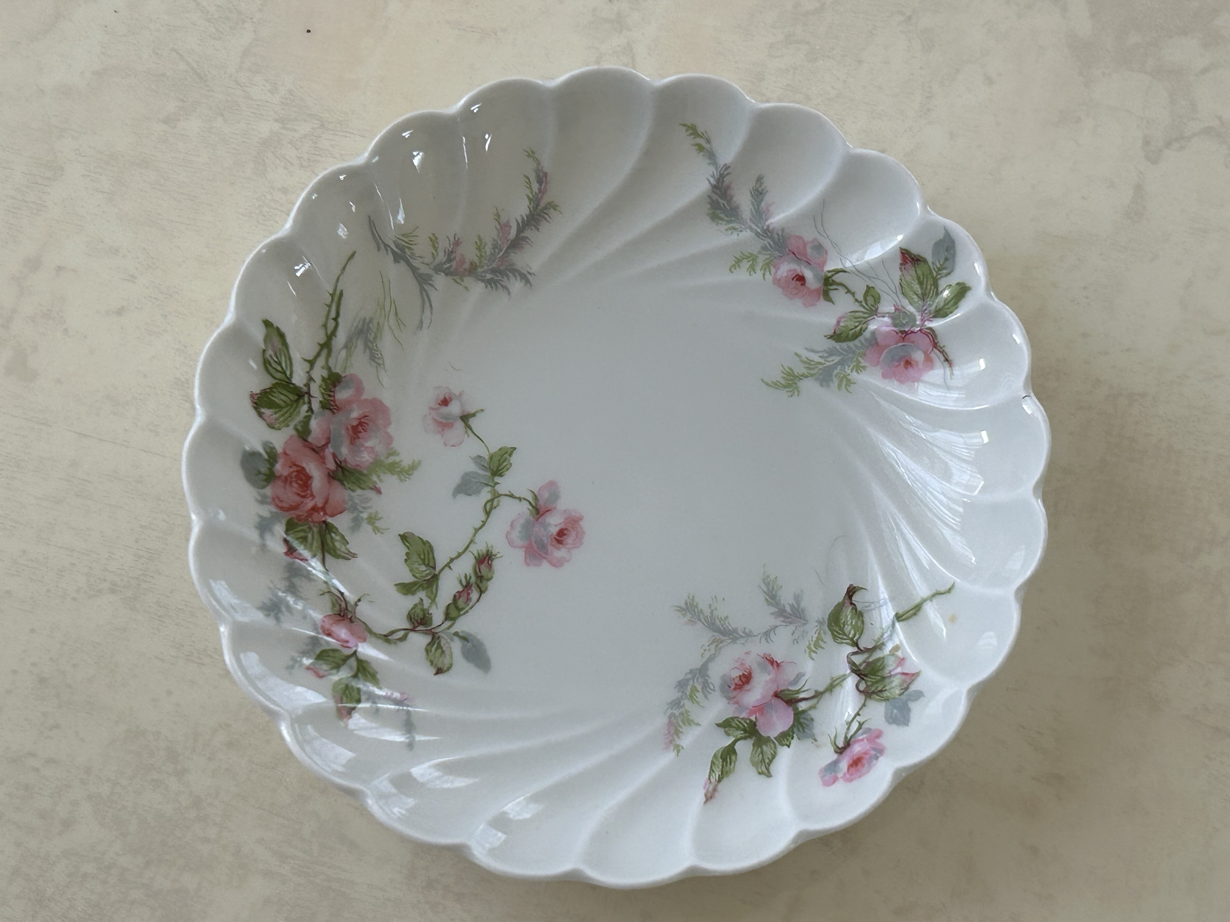 アビランド　グリーンリーフ皿　6枚セット リモージュ　Haviland