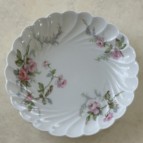 フランスVintage HAVILAND LIOGES アビランドリモージュ Rose柄