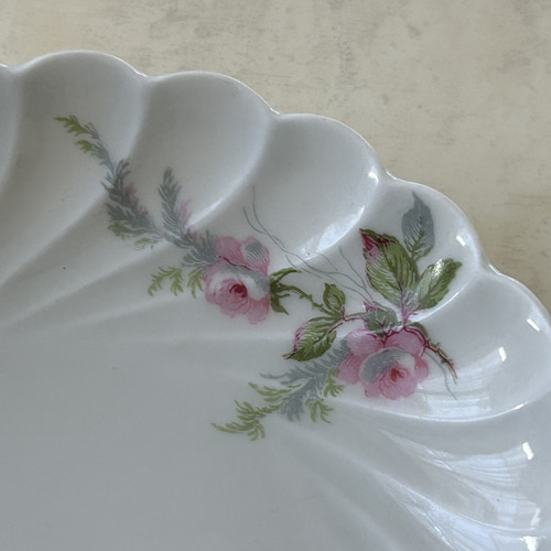 フランスVintage HAVILAND LIOGES アビランドリモージュ Rose柄
