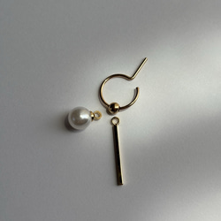 【14kgf】One of a kind   キャッチレスピアス　#96 3枚目の画像