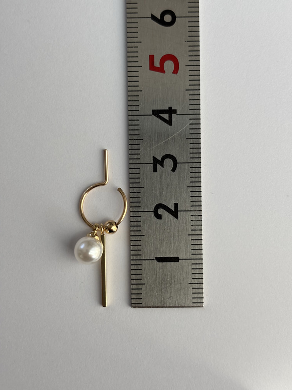 【14kgf】One of a kind   キャッチレスピアス　#96 5枚目の画像