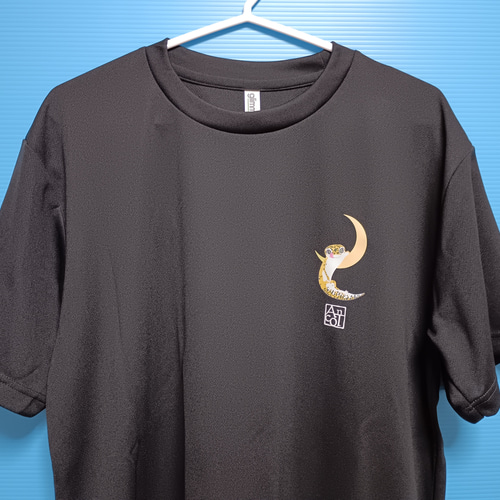 極美品 45R レオパード ギマニット プルオーバー 2 Tシャツ 半袖 レオパード切り替え半袖ポロシャツ◇スカルワークス/111566送料