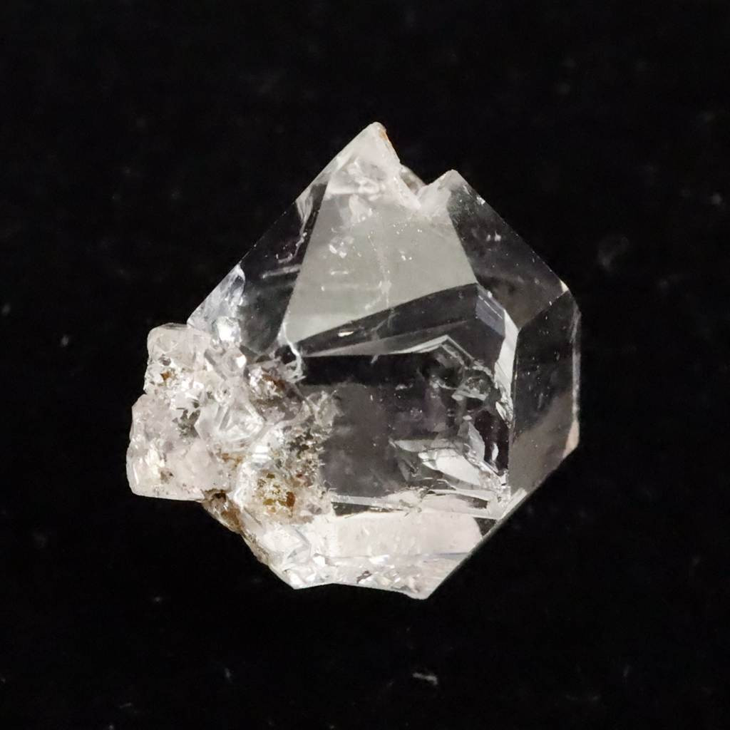 米国NY州産 ハーキマーダイヤモンド AAA+ 12mm原石 結晶 1.47g #92796