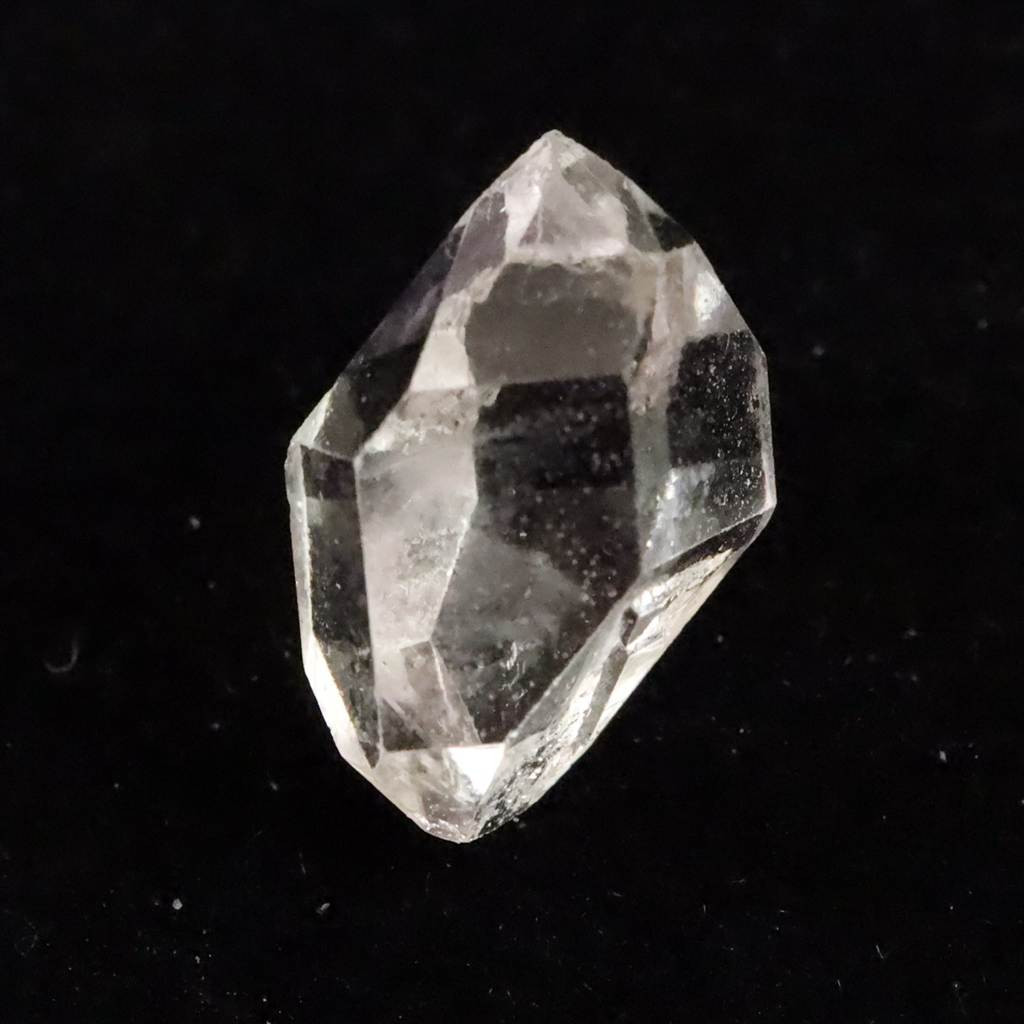 米国NY州産 ハーキマーダイヤモンド AAA+ 13mm原石 結晶 1.06g #55704